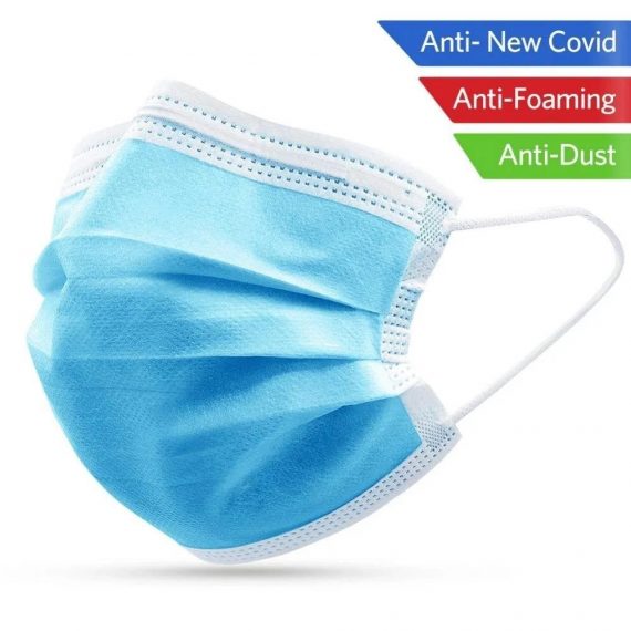 Anti-Virus Disposable Anti-Dust Breathable 3-Layered Mask